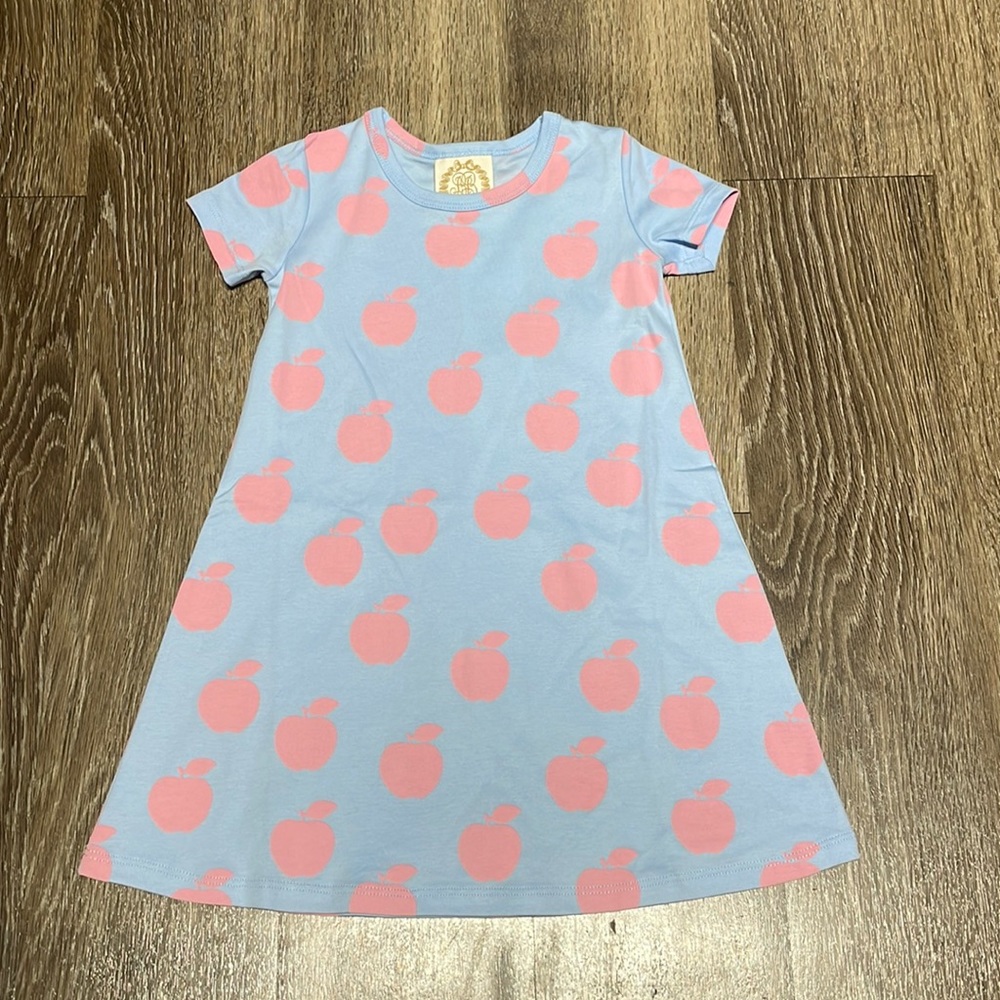 Beaufort Bonnet Company Polly Play Dress Short Sleeve Appleberry Orchard 4T NWT